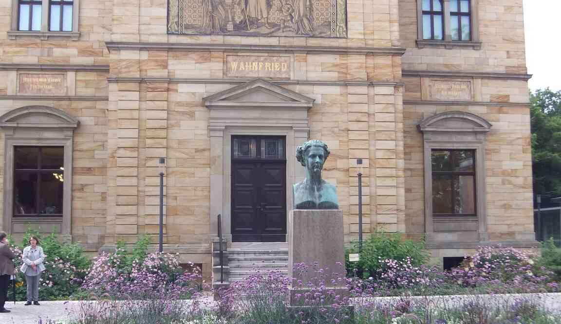 La villa Wahnfried, ancienne propriété de Richard Wagner, aujourd’hui musée. 15 août 2019