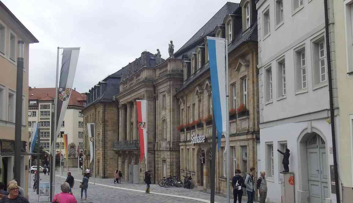Bayreuth, extérieur de l’opéra des Margraves. 15 août 2019