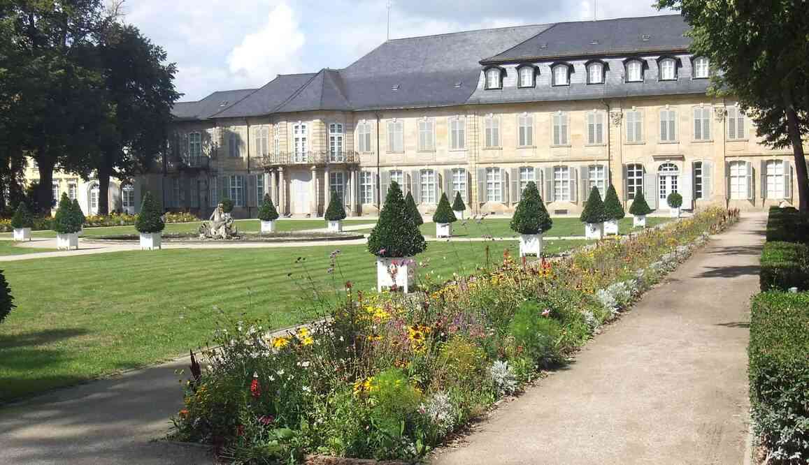 Bayreuth, le Château Neuf. 16 août 2019