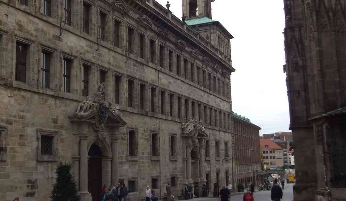 Nuremberg, Hôtel de ville. 17 août 2019