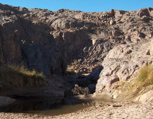 La guelta de Tibouhar, le 30 décembre 2004