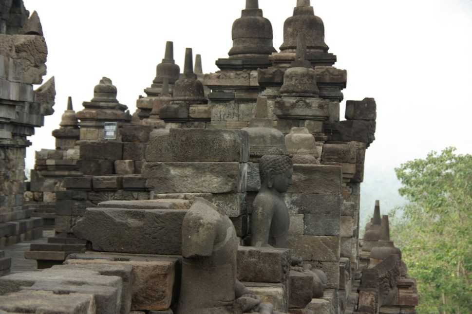 Borobudur, le 23 juillet 2007