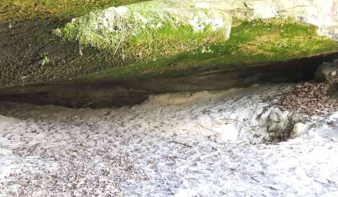 L’entrée des carrières de Nemours, le 4 mai 2013