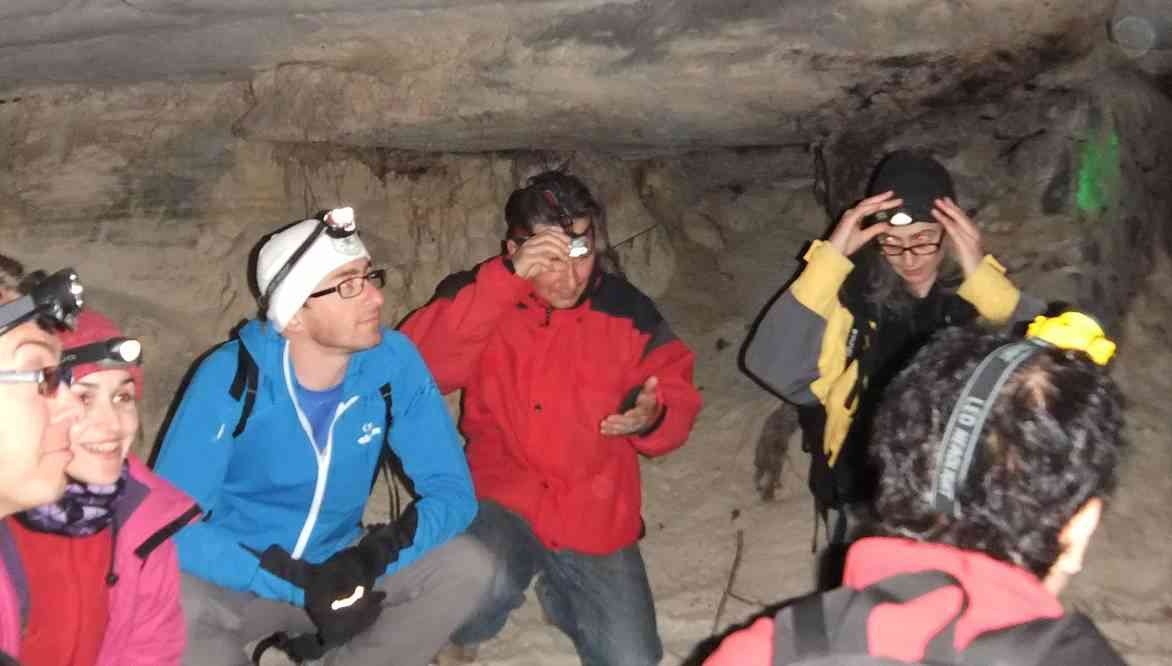 Près de l’entrée dans la carrière de Nemours (4 mai 2013)