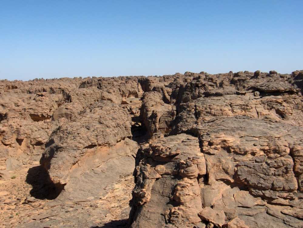 Le site rupestre de Séfar, le 15 mars 2006