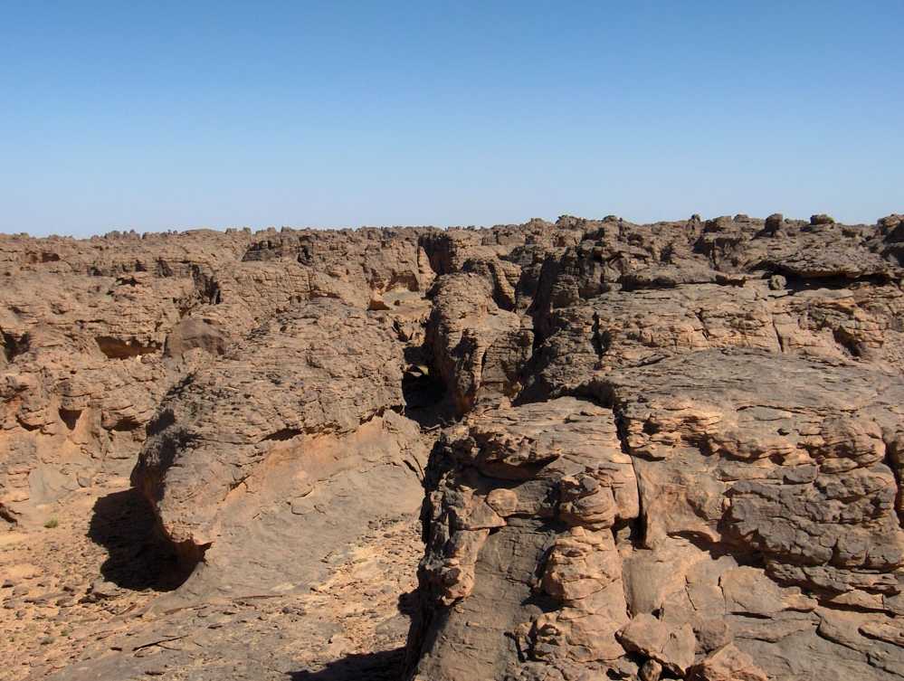Le site rupestre de Séfar, le 15 mars 2006