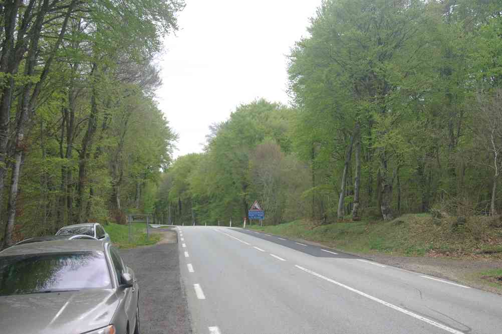 Col de la Nugère 879 m. Le mercredi 8 mai 2013