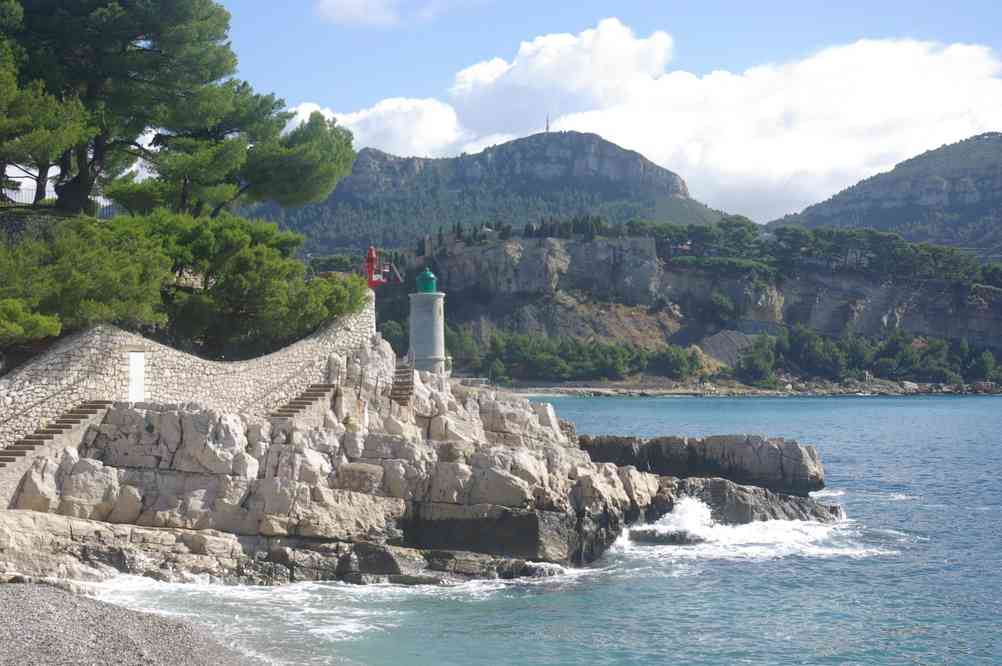 Cassis (plage du Bestouan). Le samedi 5 octobre 2013