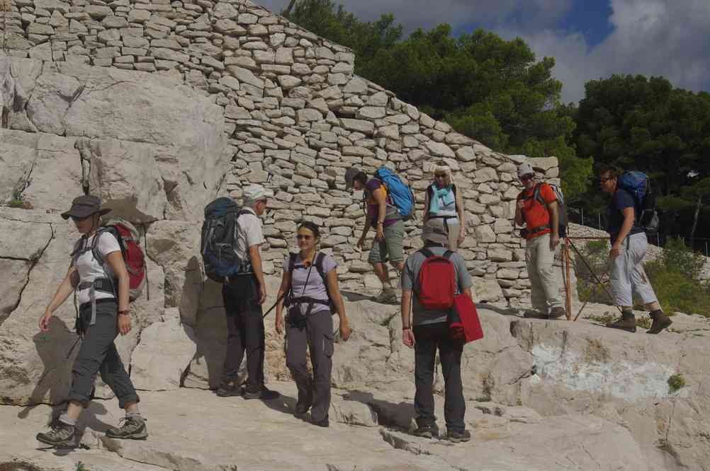 Après le pique-nique sur les Roches Blanches. Le samedi 5 octobre 2013