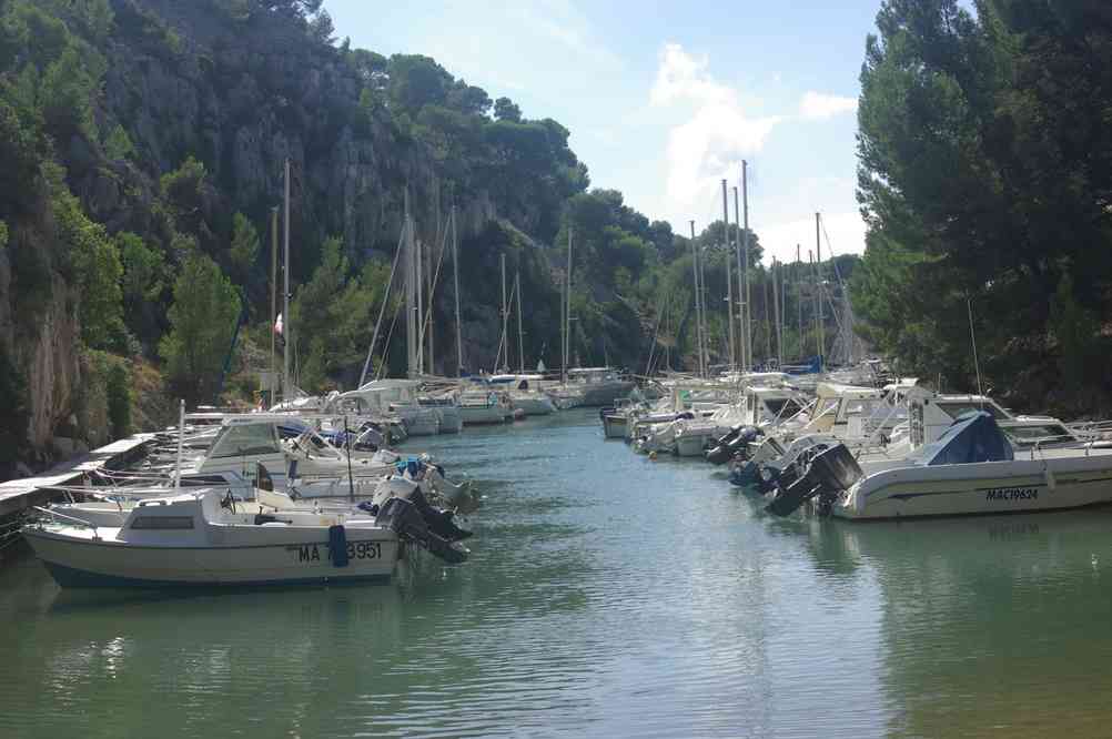 Calanque de Port-Miou. Le samedi 5 octobre 2013