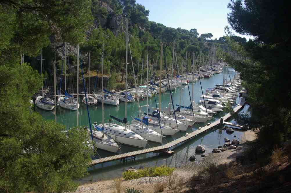 Calanque de Port-Miou. Le samedi 5 octobre 2013