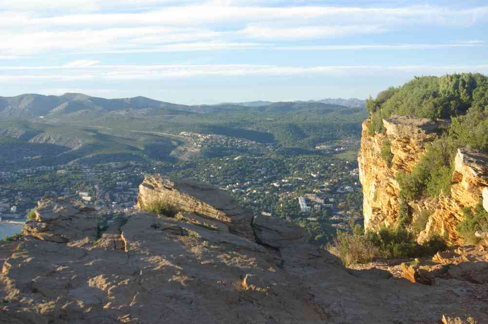 Belvédère des Calanques (cap Canaille). Le samedi 5 octobre 2013