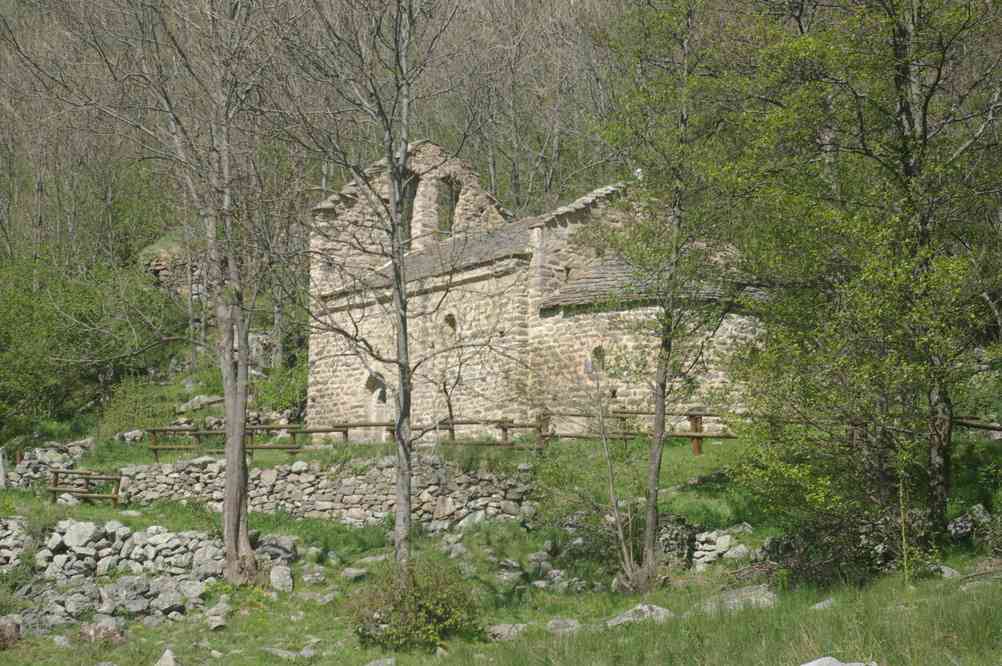 Chapelle de Saint-Martin d’Envalls. Le dimanche 1ᵉʳ juin 2014