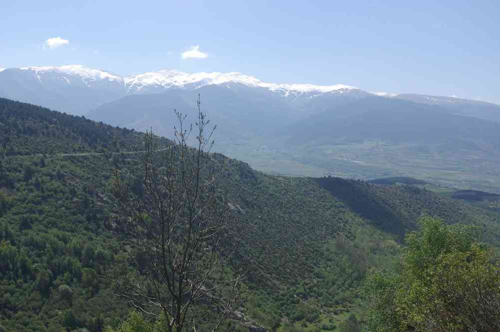 Paysage enneigé. Le dimanche 1ᵉʳ juin 2014