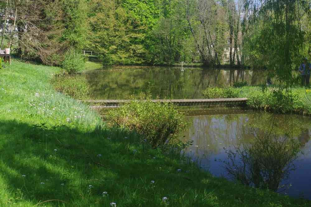 Pique-nique à l’Ortille (sans demander l’avis du propriétaire...). Le vendredi 20 avril 2018