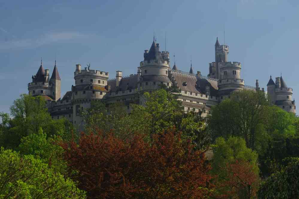 Château de Pierrefonds. Le vendredi 20 avril 2018