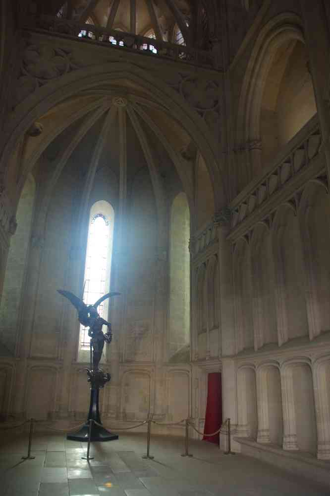 Château de Pierrefonds, chapelle. Le samedi 21 avril 2018