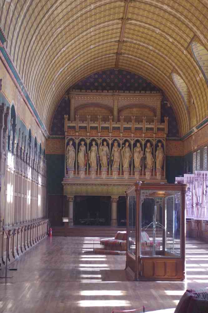 Château de Pierrefonds (salle des Preuses). Le samedi 21 avril 2018