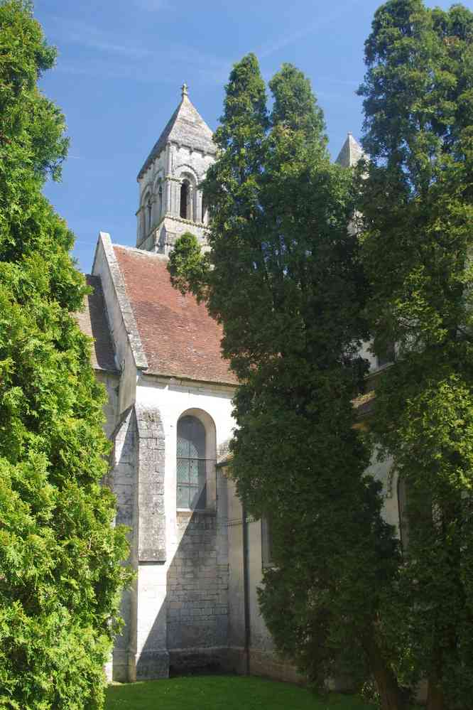 Morienval, abbatiale Notre-Dame. Le samedi 21 avril 2018