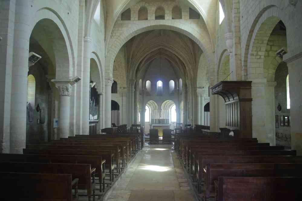 Morienval, abbatiale Notre-Dame. Le samedi 21 avril 2018
