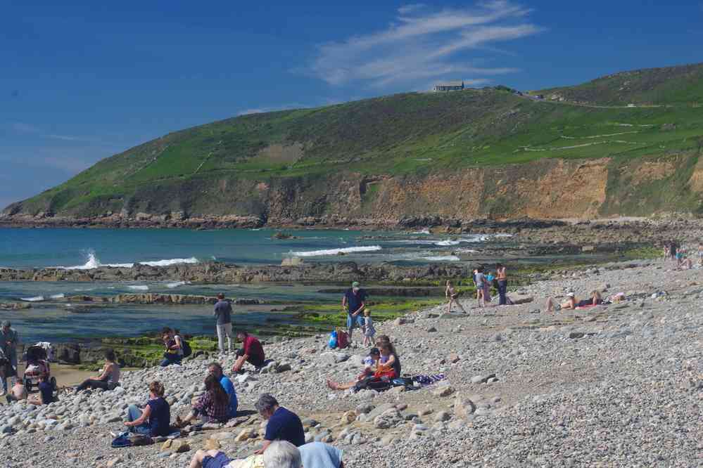 D’aucuns se sont trempés les pieds. Le vendredi 31 mai 2019
