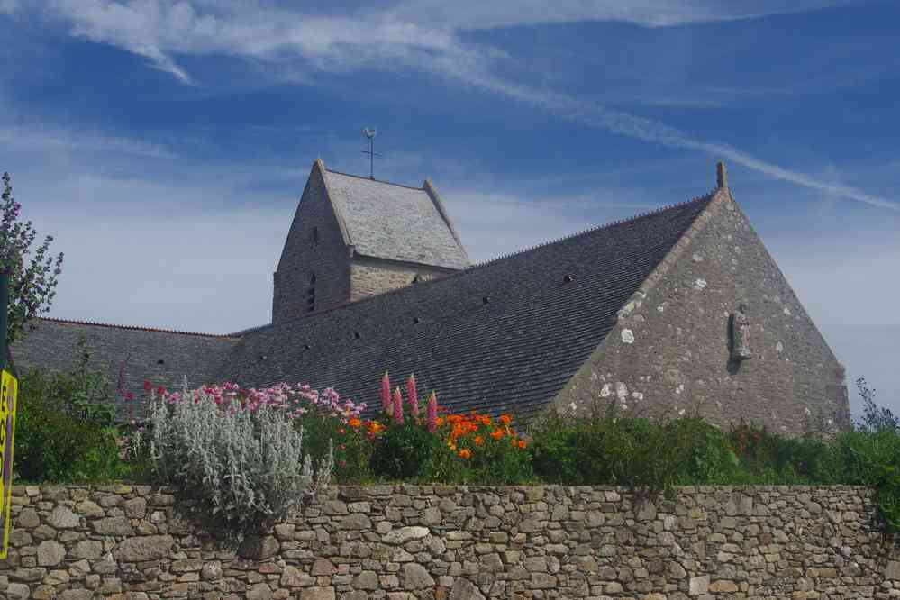 Église de Gréville-Hague : je ne suis pas sûr que ce petit détour était absolument nécessaire... Le samedi 1ᵉʳ juin 2019