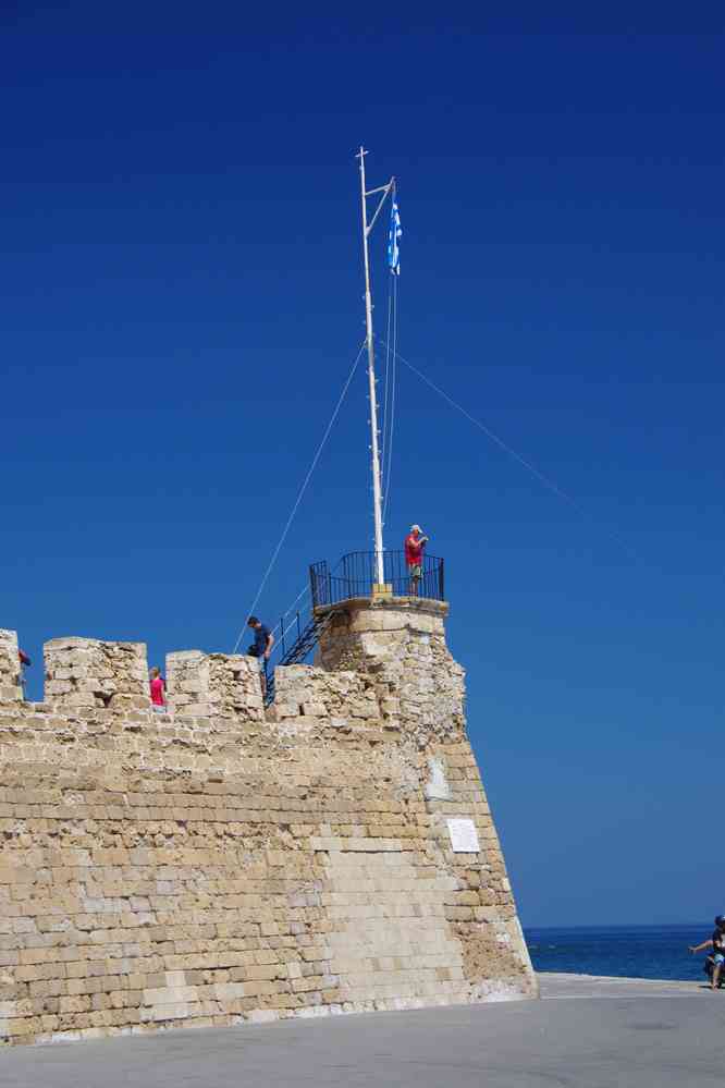Là où fut proclamé le rattachement de la Crète (Κρήτη) à la Grèce. Le mardi 12 août 2014