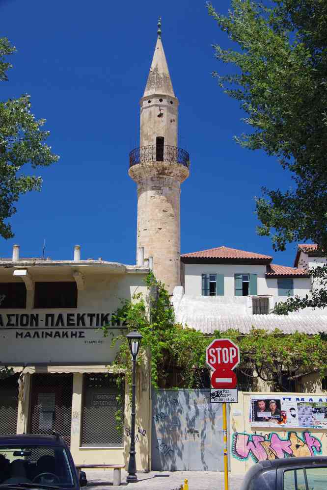 La Canée (Χανιά), ancienne mosquée. Le mardi 12 août 2014