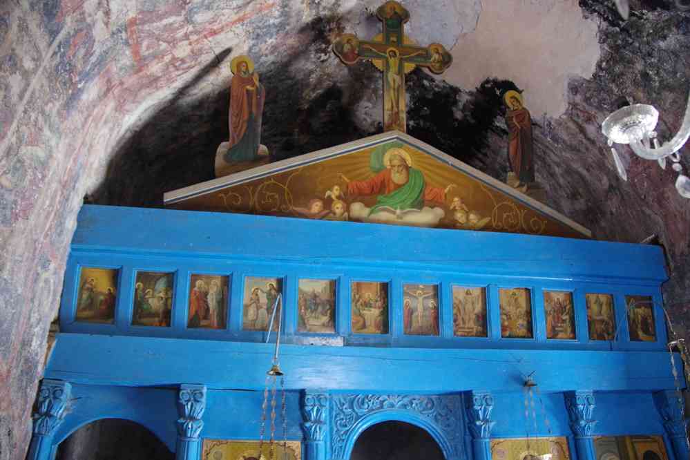 Église de Panagia (παναγία) à Lissos (Λισσός). Le mercredi 13 août 2014