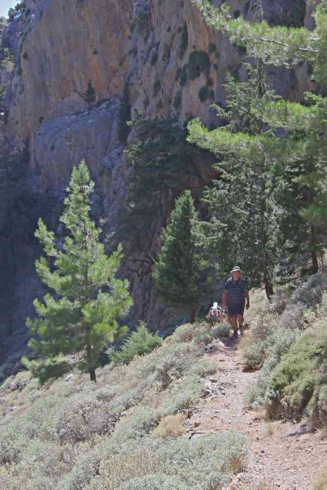 Sortie par la gorge de Figou (Φυγού). Le jeudi 14 août 2014