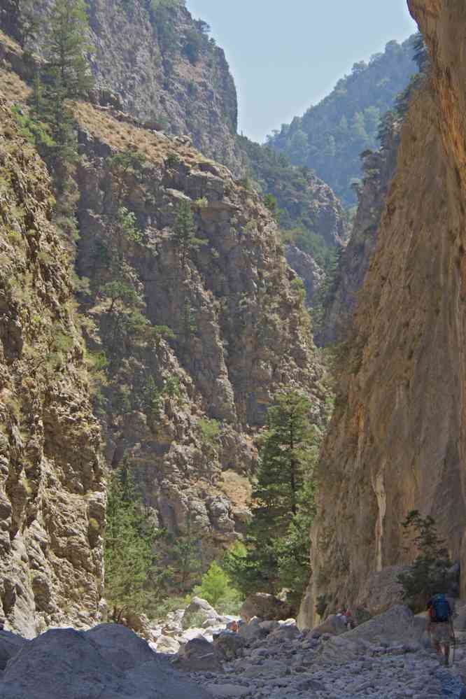 Gorges de Samaria (Φαράγγι Σαμαριάς). Le vendredi 15 août 2014