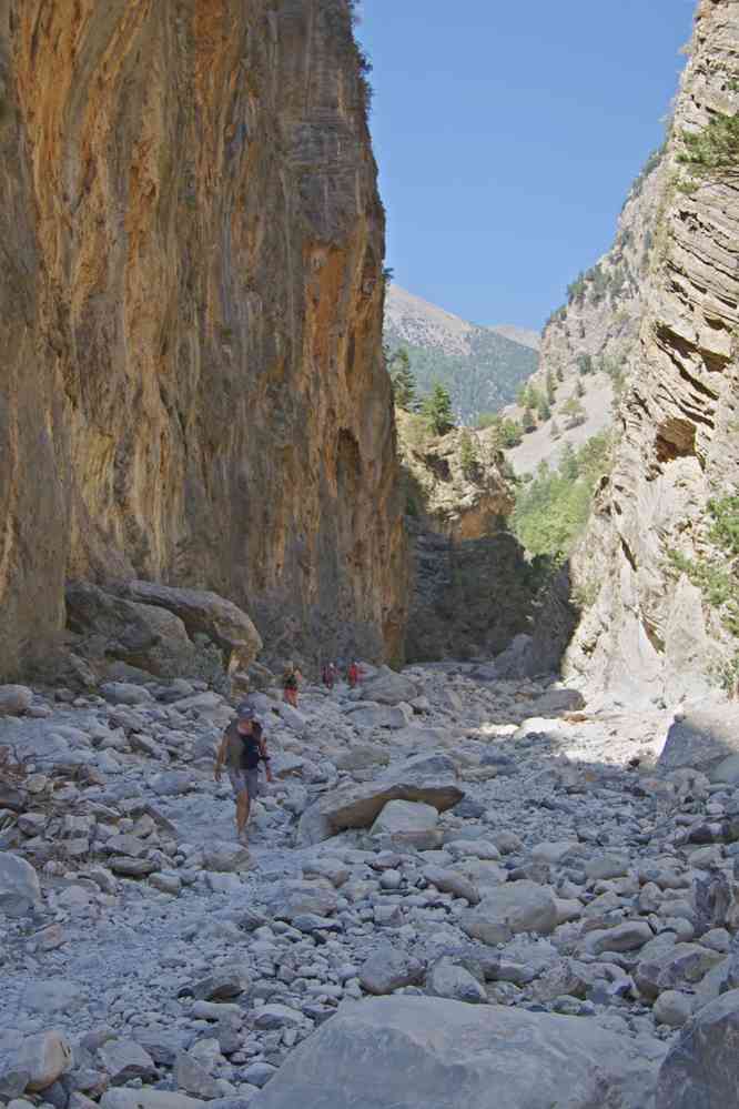 Gorges de Samaria (Φαράγγι Σαμαριάς). Le vendredi 15 août 2014