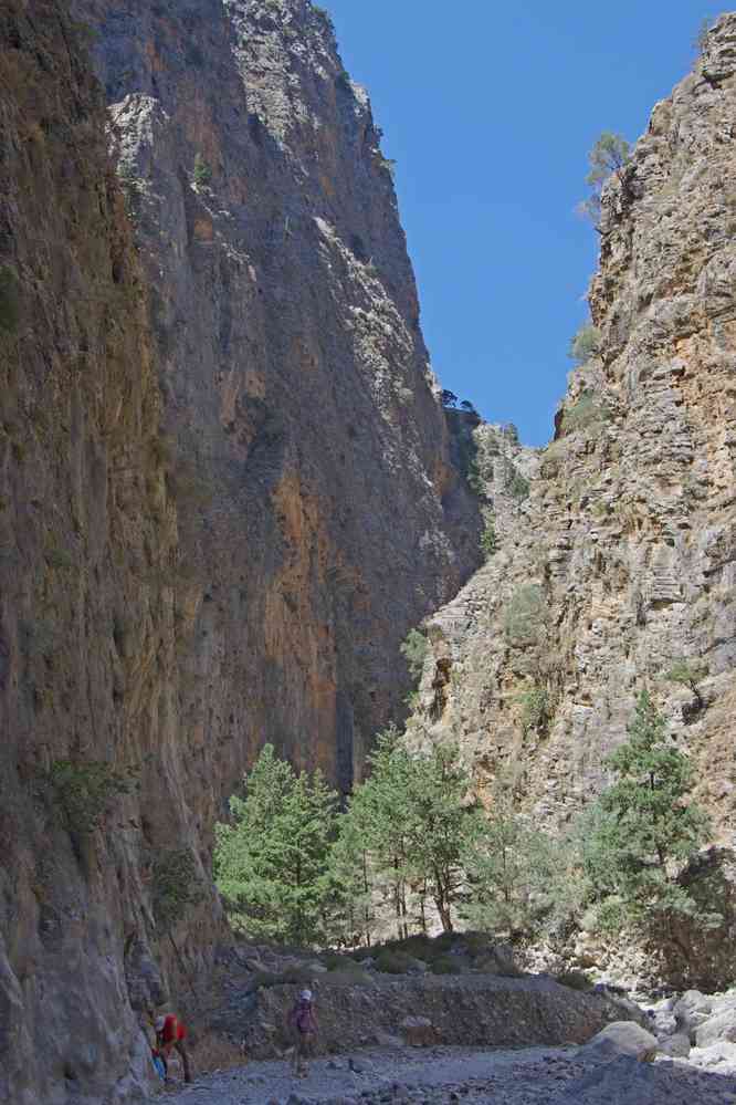 Gorges de Samaria (Φαράγγι Σαμαριάς). Le vendredi 15 août 2014