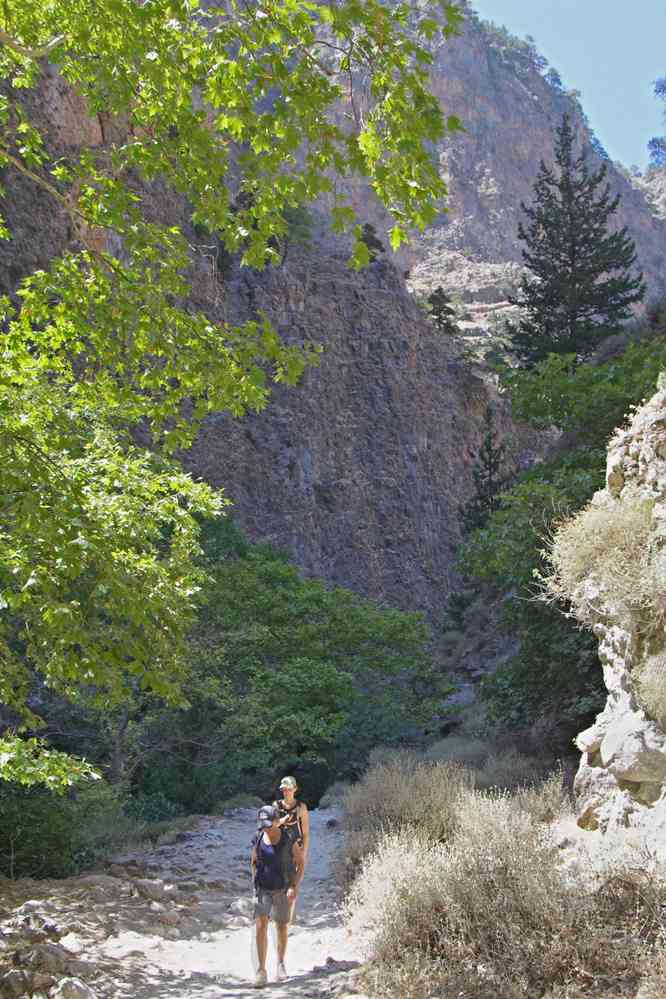 Gorges de Samaria (Φαράγγι Σαμαριάς). Le vendredi 15 août 2014