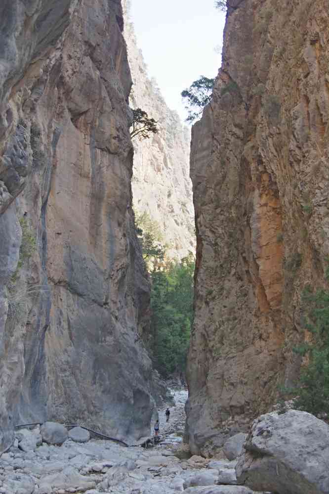 Gorges de Samaria (Φαράγγι Σαμαριάς). Le vendredi 15 août 2014