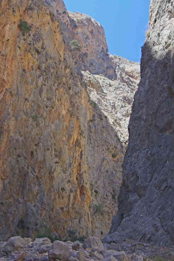 Gorges d’Aradena (Φαράγγι Αράδαινας). Le samedi 16 août 2014
