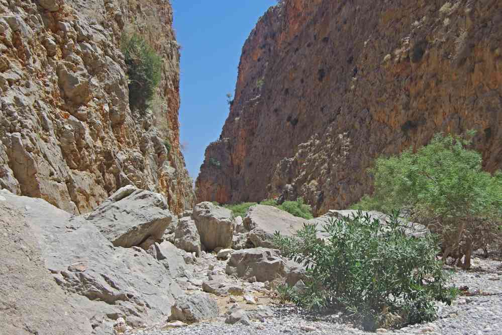 Gorges d’Aradena (Φαράγγι Αράδαινας). Le samedi 16 août 2014