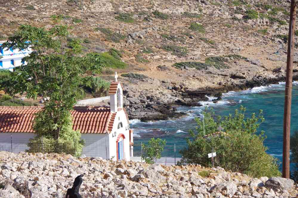 Entre Marmara (Μαρμαρά) et Loutro (Λουτρό). Le samedi 16 août 2014