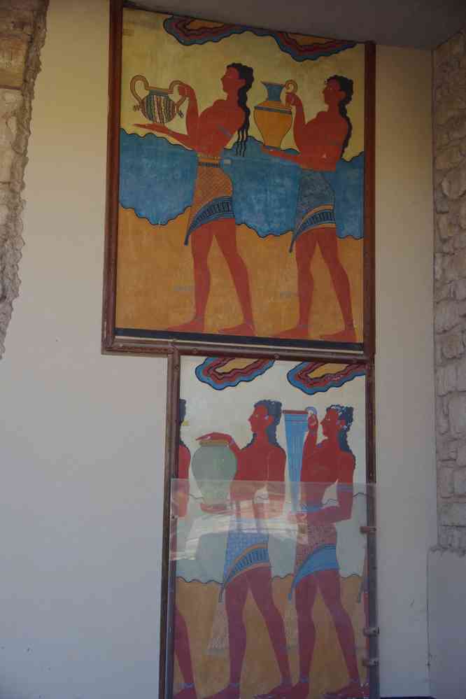 Palais de Cnossos (Κνωσός). Le dimanche 17 août 2014