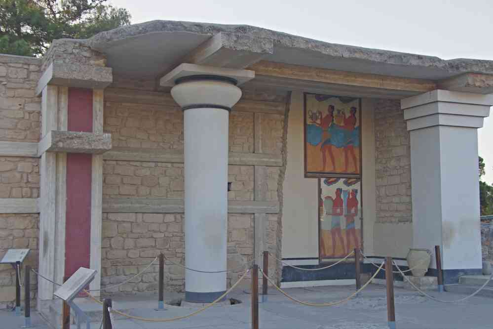 Palais de Cnossos (Κνωσός). Le dimanche 17 août 2014