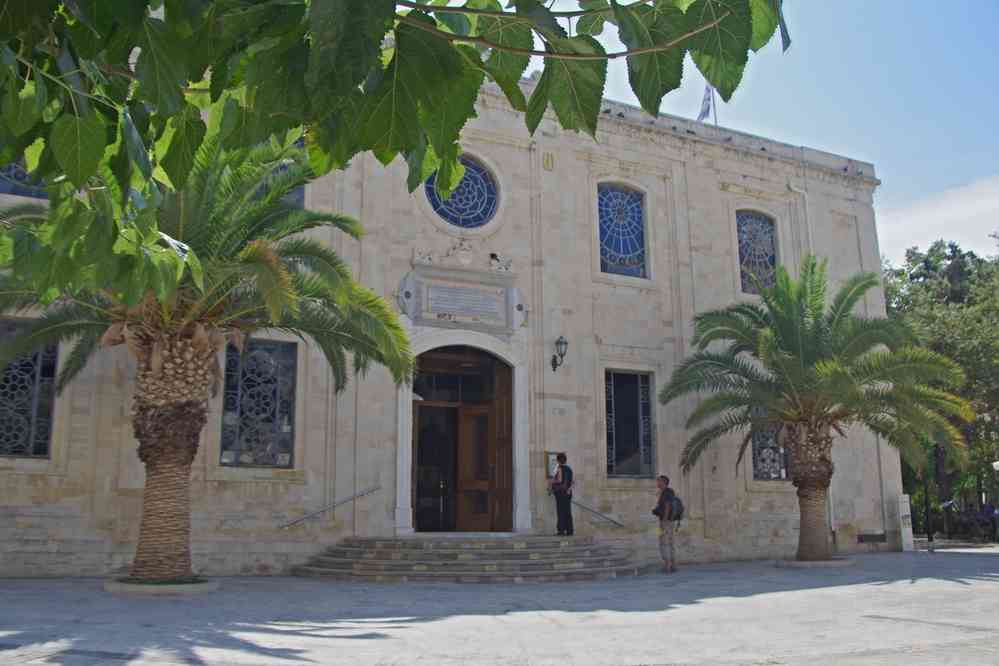 Héraklion (Ηράκλειο), église Saint-Titus. Le lundi 18 août 2014