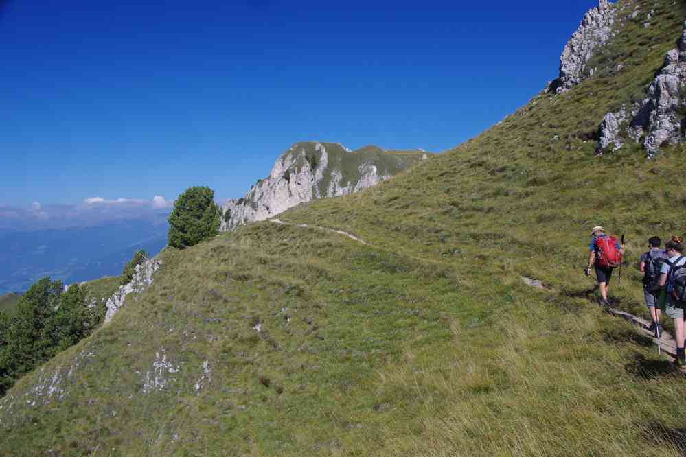 Sentier en balcon. Le lundi 31 août 2015