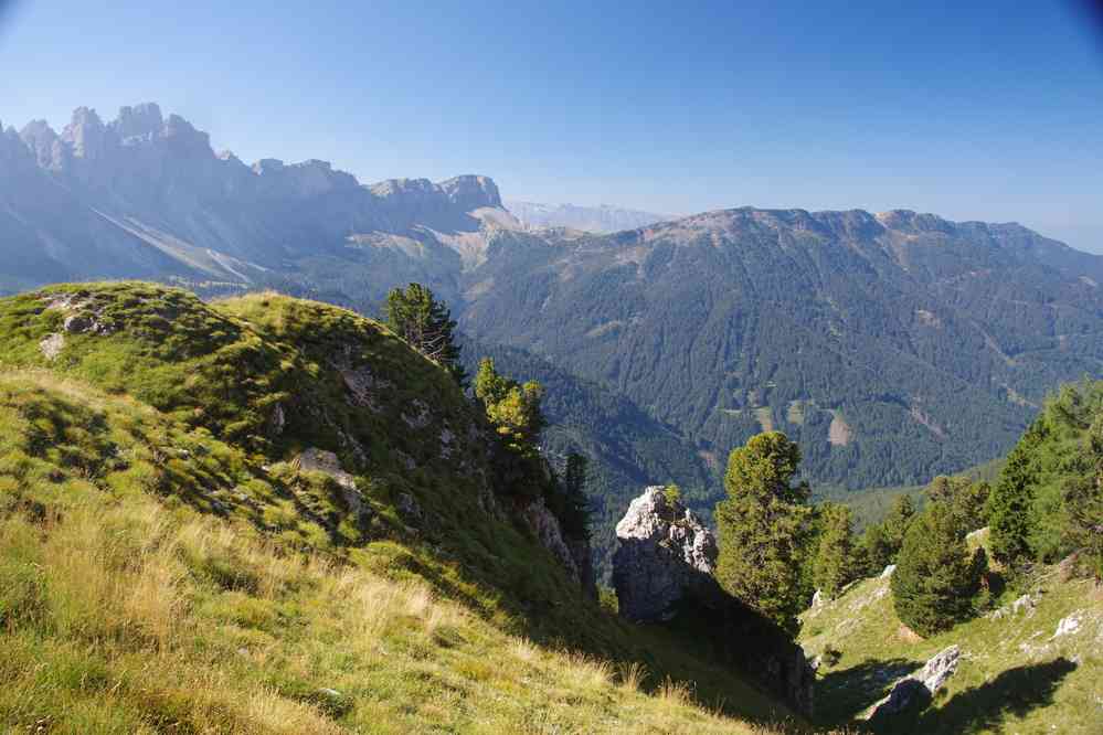 Vers le Geislergruppe. Le lundi 31 août 2015
