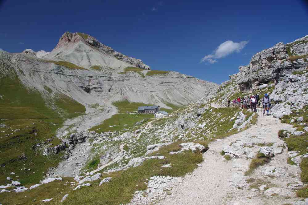 Sentier pas franchement désert. Le mardi 1ᵉʳ septembre 2015