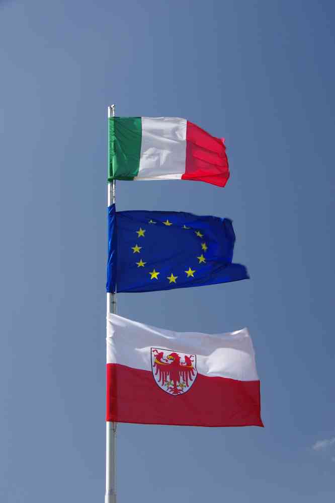 En bas c’est pas l’Autriche mais le Südtyrol. Le mardi 1ᵉʳ septembre 2015