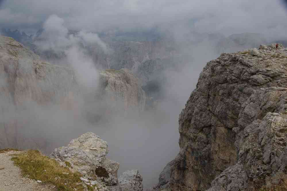 Le val Setus (en haut de la via ferrata). Le mercredi 2 septembre 2015