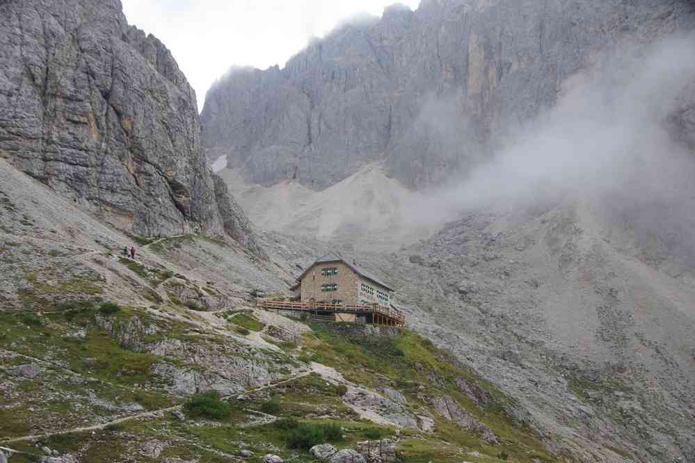Refuge de Vicenza. Le jeudi 3 septembre 2015