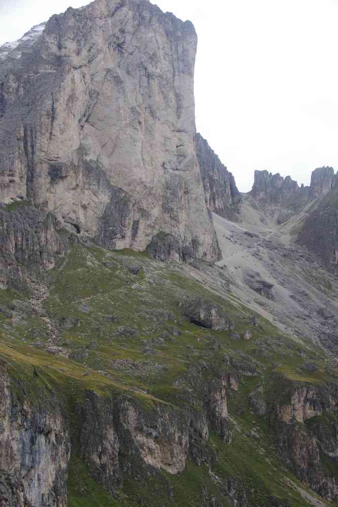 Finalement nous ne sommes pas les seuls téméraires à passer un jour pareil. Le samedi 5 septembre 2015