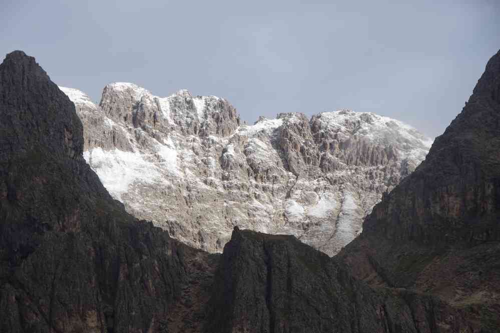 Pentes enneigées. Le samedi 5 septembre 2015
