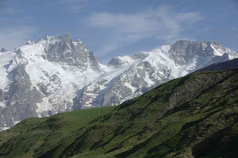 La Meije et le Râteau. Le samedi 7 juin 2014